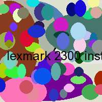 lexmark 2300 installer without cd